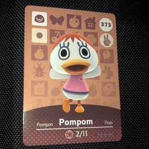 Animal Crossing amiibo - Pompom - card 373